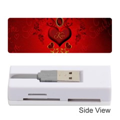 Wonderful Hearts, Kisses Memory Card Reader (stick)  by FantasyWorld7