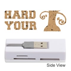 Work Hard Your Bones Memory Card Reader (stick)  by Melcu