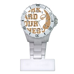 Work Hard Your Bones Plastic Nurses Watch by Melcu