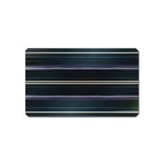 Modern Abtract Linear Design Magnet (name Card) by dflcprints