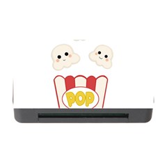 Cute Kawaii Popcorn Memory Card Reader With Cf by Valentinaart