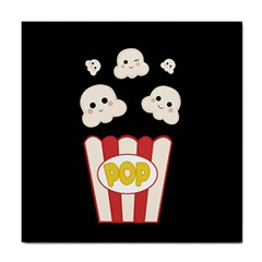 Cute Kawaii Popcorn Tile Coasters