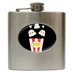 Cute Kawaii Popcorn Hip Flask (6 oz)