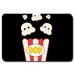 Cute Kawaii Popcorn Large Doormat 