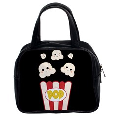 Cute Kawaii Popcorn Classic Handbags (2 Sides)