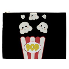 Cute Kawaii Popcorn Cosmetic Bag (XXL) 