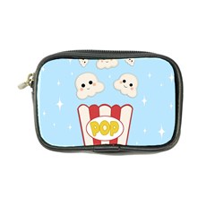 Cute Kawaii Popcorn Coin Purse by Valentinaart