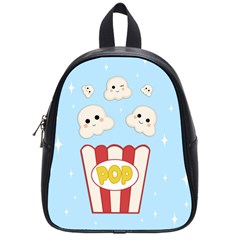 Cute Kawaii Popcorn School Bag (small) by Valentinaart