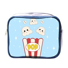 Cute Kawaii Popcorn Mini Toiletries Bags by Valentinaart