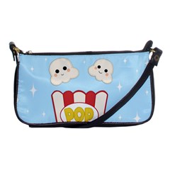 Cute Kawaii Popcorn Shoulder Clutch Bags