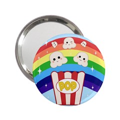 Cute Kawaii Popcorn 2.25  Handbag Mirrors