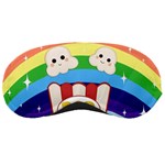 Cute Kawaii Popcorn Sleeping Masks Front