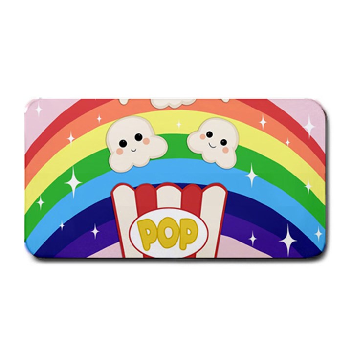 Cute Kawaii Popcorn Medium Bar Mats