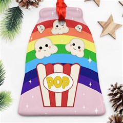 Cute Kawaii Popcorn Ornament (bell) by Valentinaart