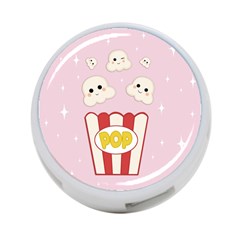 Cute Kawaii Popcorn 4-port Usb Hub (one Side) by Valentinaart