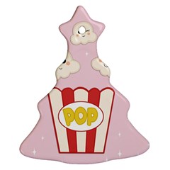 Cute Kawaii Popcorn Ornament (christmas Tree)  by Valentinaart