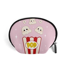 Cute Kawaii Popcorn Accessory Pouches (small)  by Valentinaart