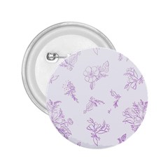 Beautiful,violet,floral,shabby Chic,pattern 2 25  Buttons by NouveauDesign