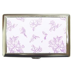 Beautiful,violet,floral,shabby Chic,pattern Cigarette Money Cases by NouveauDesign