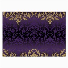 Art Nouveau,vintage,damask,gold,purple,antique,beautiful Large Glasses Cloth by NouveauDesign