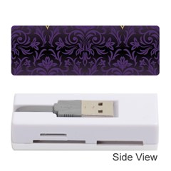 Art Nouveau,vintage,damask,gold,purple,antique,beautiful Memory Card Reader (stick)  by NouveauDesign