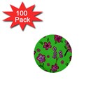 Visions Of Pink 1  Mini Buttons (100 pack)  Front