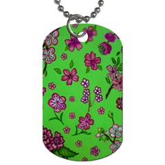 Visions Of Pink Dog Tag (one Side) by dawnsiegler