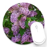 Lilacs 2 Round Mousepads Front