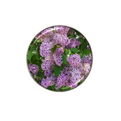 Lilacs 2 Hat Clip Ball Marker by dawnsiegler