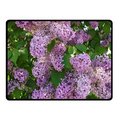 Lilacs 2 Fleece Blanket (small) by dawnsiegler