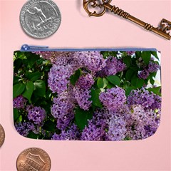 Lilacs 2 Large Coin Purse by dawnsiegler