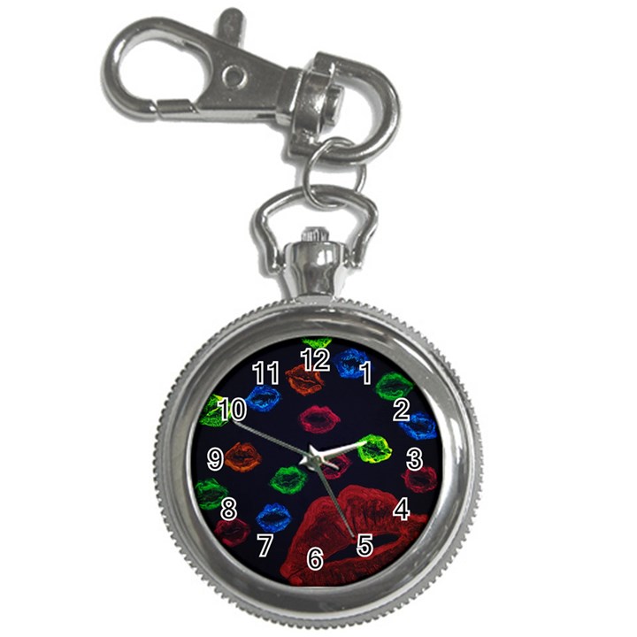 Hot Lips Key Chain Watches