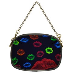 Hot Lips Chain Purses (one Side)  by dawnsiegler