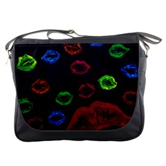 Hot Lips Messenger Bags by dawnsiegler