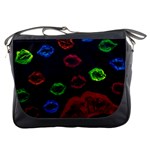 Hot Lips Messenger Bags Front