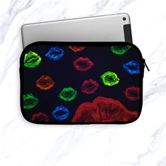 Hot Lips Apple Ipad Mini Zipper Cases by dawnsiegler