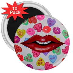 Aahhhh Candy 3  Magnets (10 Pack) 