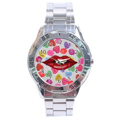 Aahhhh Candy Stainless Steel Analogue Watch