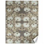 Vintage Daisy Floral Pattern Canvas 18  x 24   17.8 x23.08  Canvas - 1