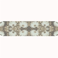 Vintage Daisy Floral Pattern Large Bar Mats