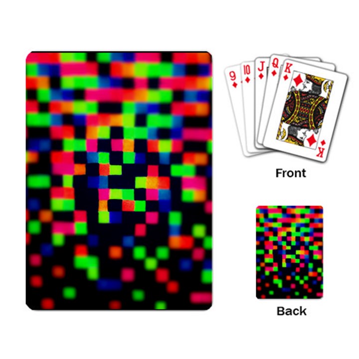 Squares Playing Card