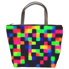 Squares Bucket Bags by dawnsiegler