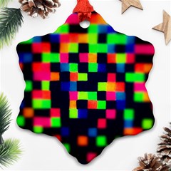 Squares Ornament (snowflake)