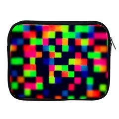 Squares Apple Ipad 2/3/4 Zipper Cases by dawnsiegler