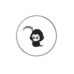 Cute Grim Reaper Hat Clip Ball Marker (10 Pack) by Valentinaart