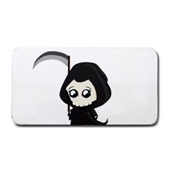 Cute Grim Reaper Medium Bar Mats by Valentinaart