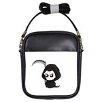 Cute Grim Reaper Girls Sling Bags Front