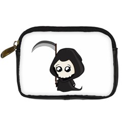 Cute Grim Reaper Digital Camera Cases by Valentinaart