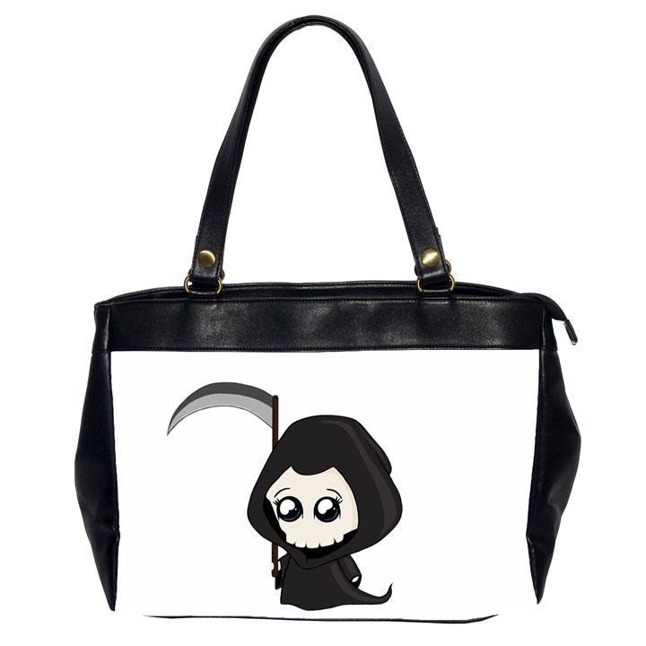 Cute Grim Reaper Office Handbags (2 Sides) 