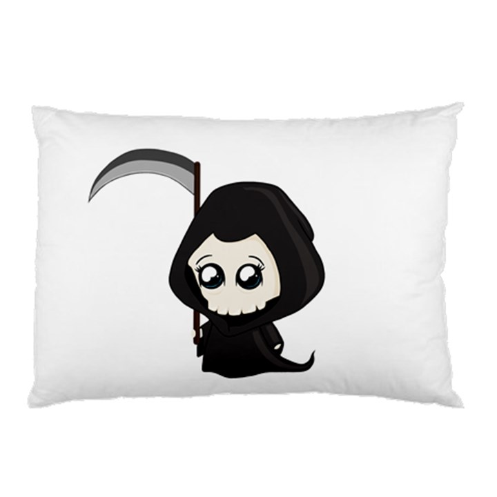 Cute Grim Reaper Pillow Case (Two Sides)